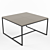 Elegant Barri Low Table 3D model small image 1