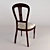 Moderna Chair: Italian Design at Its Finest 3D model small image 2