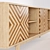 Contemporary TV Stand: Stylish and Functional 3D model small image 2