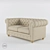 Marko Kraus Chester 2 Seater Sofa 3D model small image 1