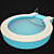 Round Pool: 4m Diameter 3D model small image 1