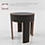 Medea Round Coffee Table - Art. 5157 3D model small image 1