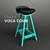 VOCA Comb Bar Stool 3D model small image 1