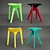 Voca Noise Stool: Sleek and Sustainable 3D model small image 2