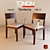 Elegant Tonon Tendence Leather Chair 3D model small image 1