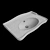 Vintage Charm: Creavit Antik Washbasin 3D model small image 2
