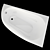 Luxury Relaxation Bathtub 3D model small image 1