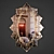 Elegant Reflection: Classic Mirror 3D model small image 1