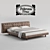 Elegant Jackie Bed by Poltrona Frau 3D model small image 1