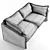 Cassina Luca Nichetto Sofa: Contemporary Elegance 3D model small image 3