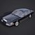 Vintage LINCOLN TownCar 1990s 3D model small image 1