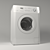 Zanussi Lightweight Washer - Sleek Design 3D model small image 1