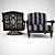 Kingstown Sedona Swivel Lounge Chair 3D model small image 2