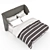 Contemporary Tepe Home Bed 3D model small image 2
