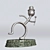 Graceful Dancer Figurine 3D model small image 2
