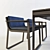 Banco Flat: Outdoor Elegance Simplified 3D model small image 2