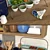 Elegant Cambria Pottery Set 3D model small image 2