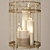 Beaded Suspension Cell Candlestick 3D model small image 2