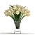 Radiant Tulip Blossom 3D model small image 2