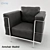 Modern Madrid Armchair by Nuevo Living 3D model small image 1
