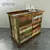 Teak Borneo Solid Commode 3D model small image 2