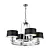 Quiozel Gotham 4-Light Chandelier 3D model small image 1