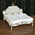 Luxury Silvano Grifoni Bed 3D model small image 1