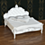 Luxury Silvano Grifoni Bed 3D model small image 2