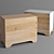 Echo Dresser: Stylish Chest for Modern Spaces 3D model small image 2