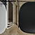 Elegant Oval S-015 Chair 3D model small image 3