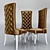 Elegant Marcello Chair | Classic Design 3D model small image 1
