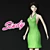 Sindy Doll: Barbie-Inspired Fashion 3D model small image 1