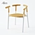 Twig 4 Chair: Japanese Design, Alias Quality 3D model small image 1