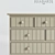 Elegant M4412 Guadarte Drawers 3D model small image 2