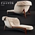 Luxury Cleo Chaise: Timeless Elegance 3D model small image 1