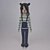 Festive Christmas Doll with Cute Reindeer 3D model small image 1