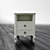Elegant Genevieve Nightstand 3D model small image 2