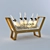 Elegant Sparkling French Champagne 3D model small image 1