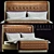 Retro-inspired Milo Bed Frame 3D model small image 1