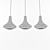 Elegant Plume Pendant 3D model small image 2