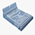 Luxury Highland Bed: Exquisite Design 3D model small image 3