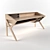 Modern Foldable Desk 3D model small image 3