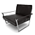 Elegant Casadesus Chair 3D model small image 1