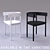 Curved Elegance Chair by Malouin 3D model small image 2