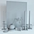 Elegant Décor Set 3D model small image 2