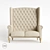 Marko Kraus Throne Armchair: Elegant and Luxurious Seating 3D model small image 2