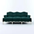 Hutton EnSuite Sofa: Stylish, Adjustable, Unwind 3D model small image 2