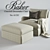 Elegant Churchill Dressmaker Chair 3D model small image 1