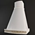 Vialona Cappe Milan 60: Stylish Wall-Mounted Range Hood 3D model small image 1