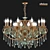 Altalusse Modern 20-Light E14 Pendant 3D model small image 1